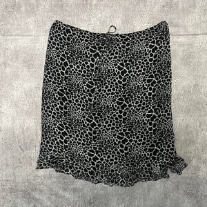 Allison taylor silk midi skirt